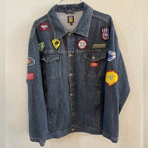 Dickies 1922  Men's Denim Jacket with Sewn Patches